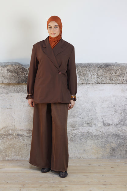 LAYAL - Pantalon palazzo 18093 minimaliste